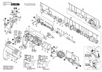 Bosch 0 603 245 542 PBH 200 RF DIY Hammer Drill 240 V / GB Spare Parts PBH200RF